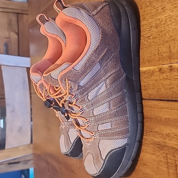 ANODYNE BROWN AND ORANGE HIKING SHOES SZ 10.5 - Picture 4 of 16